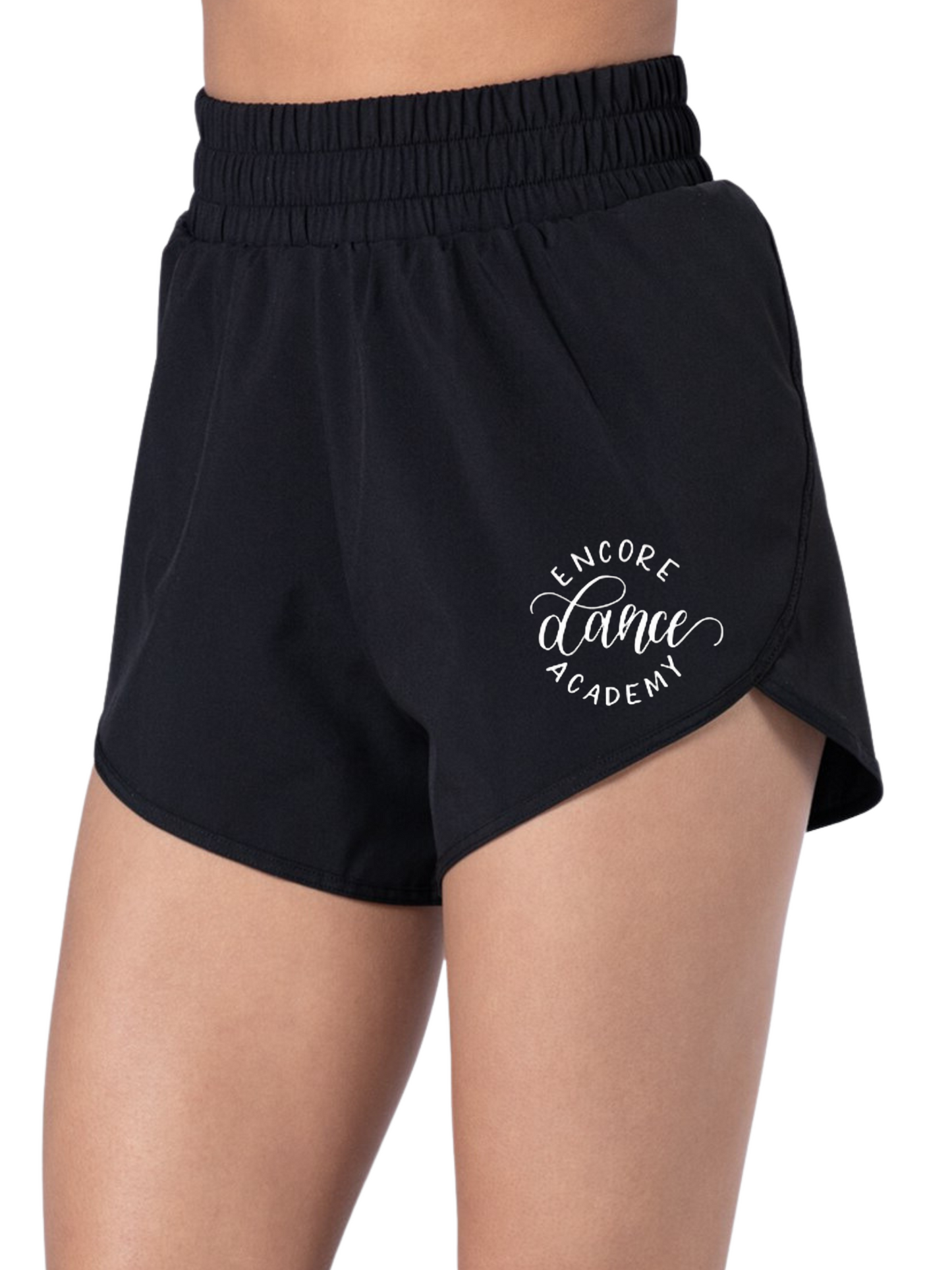 Black Logo Shorts