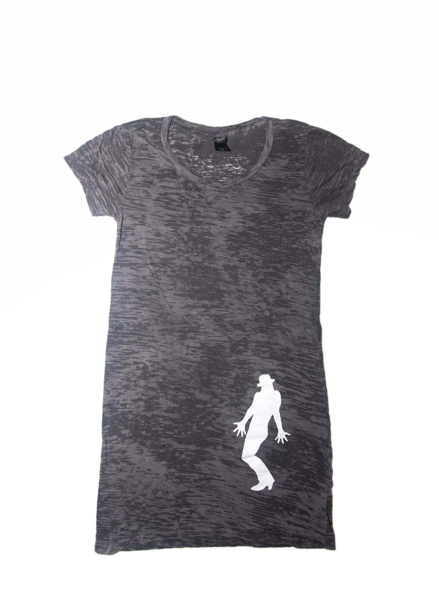 Darla the Dancer Gray Burnout Tee